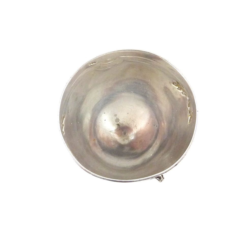 Antique French Sterling Silver Egg Holder - 43 Chesapeake Court Antiques