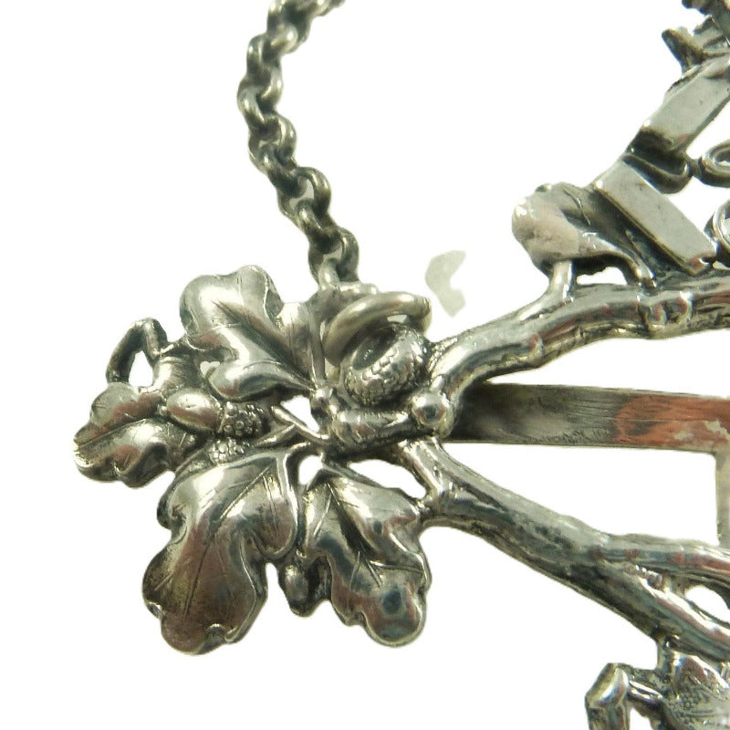 Victorian Sterling Silver Decanter Tag