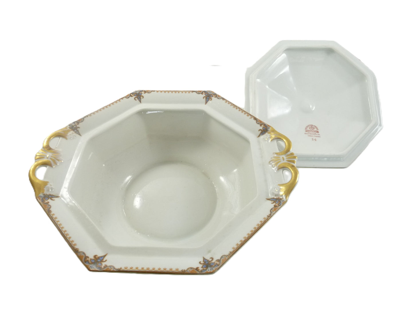 Vintage Bavarian Porcelain Tureens | A Pair