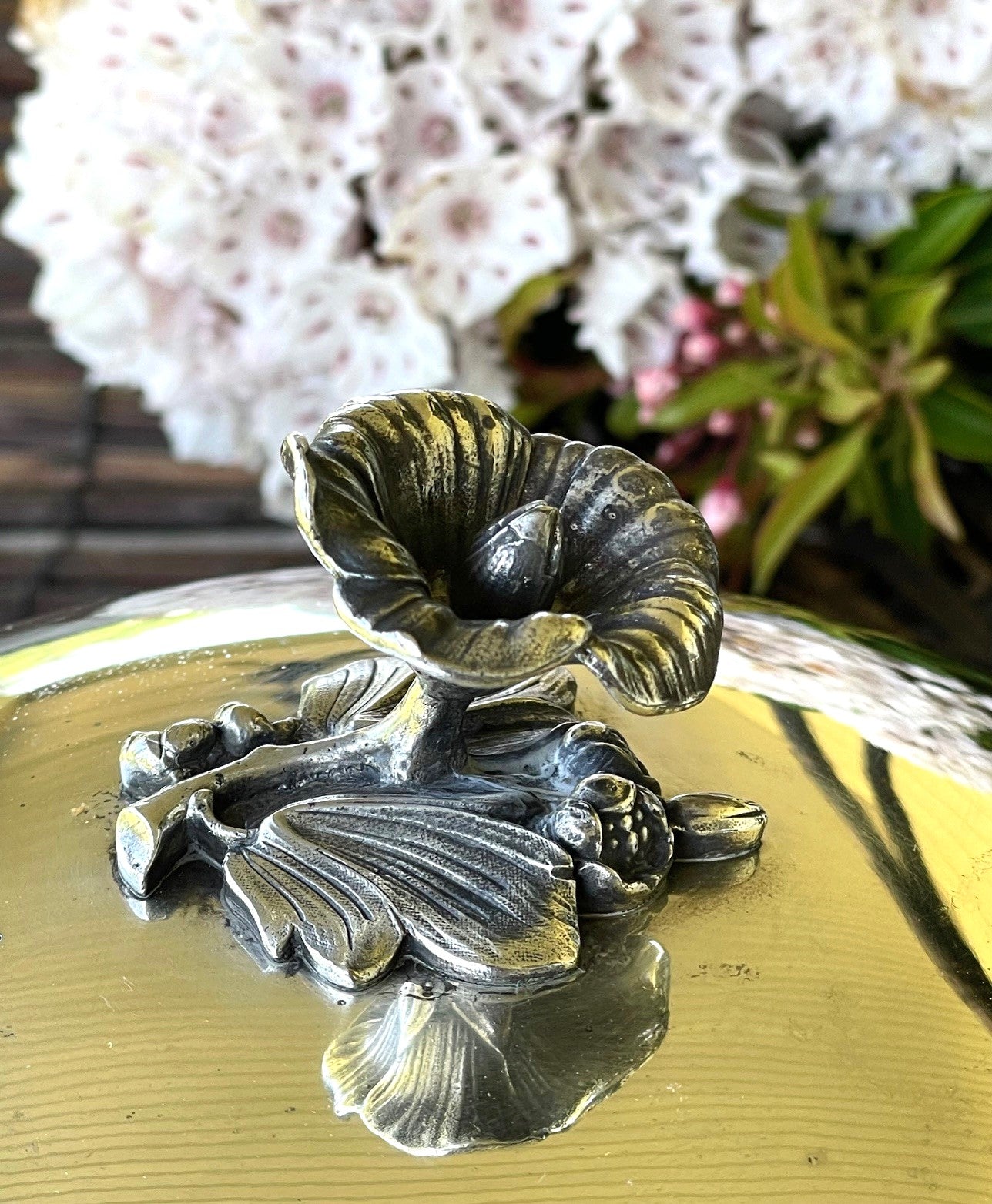 Christofle Silver Plate Food Dome, French Cloche - 43 Chesapeake Court Antiques