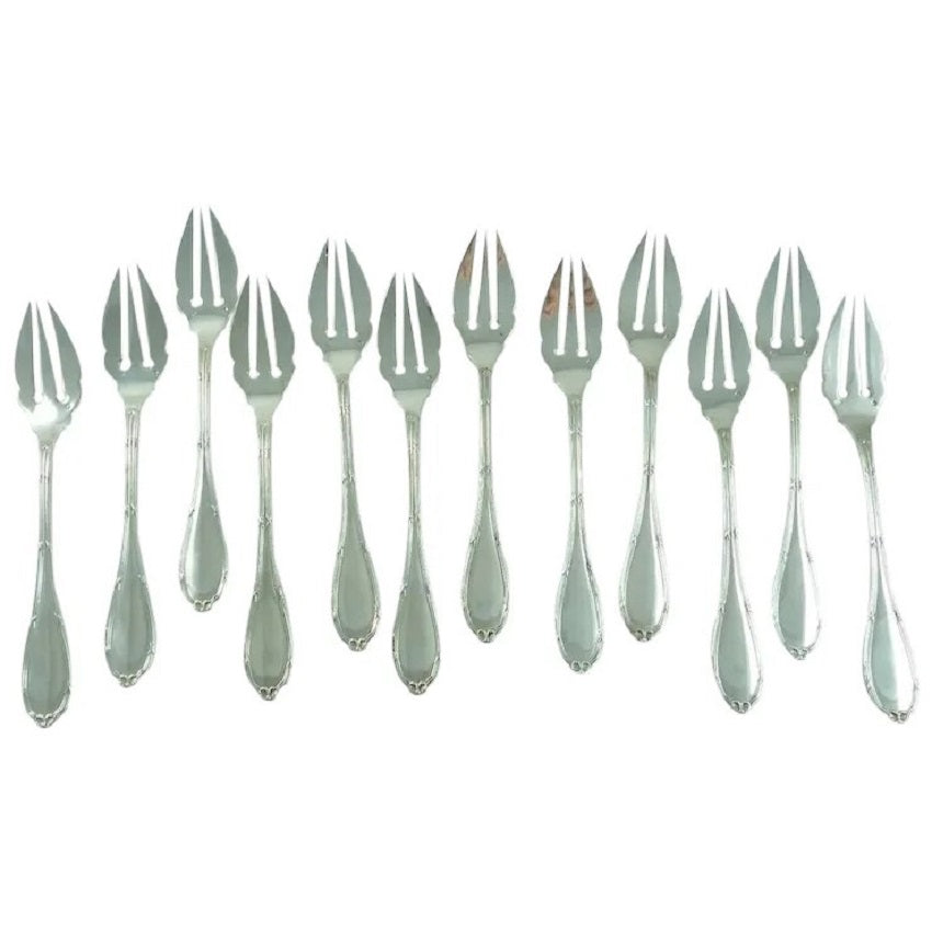 Sterling Silver Fish Service Flatware - 43 Chesapeake Court