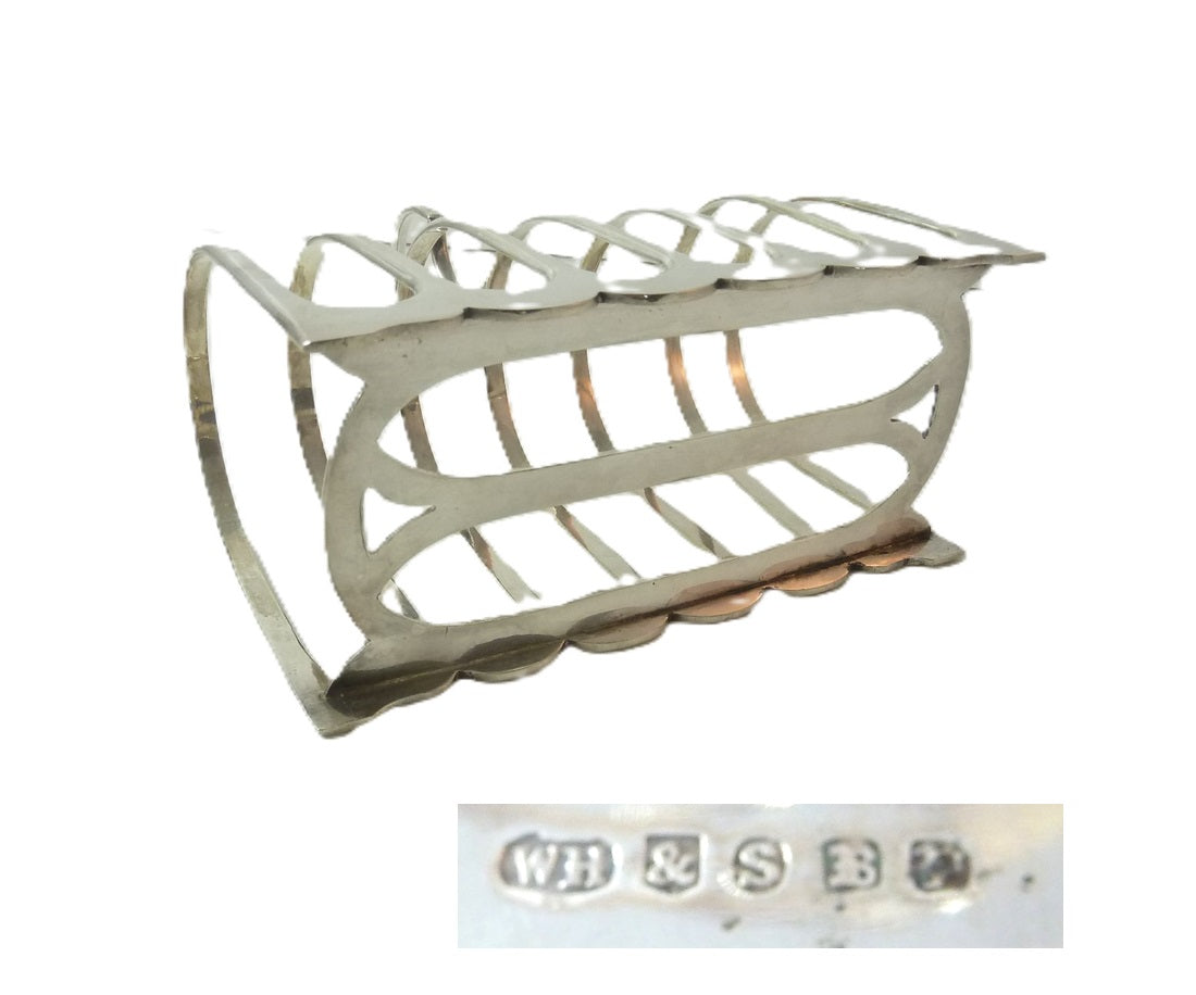 Silver Plate Toast Rack - 43 Chesapeake Court Antiques