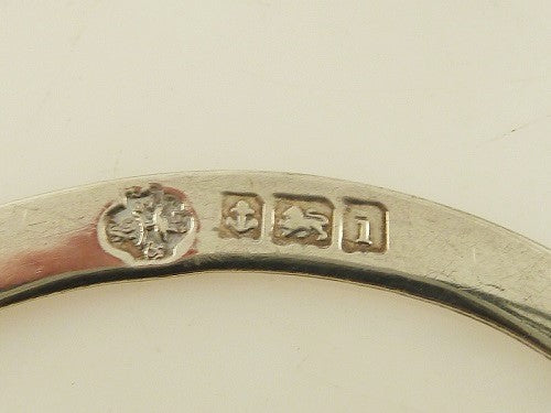 Silver Menu Holders Fox Heads & Crops, Antique English Sterling Equestrian Theme - 43 Chesapeake Court Antiques