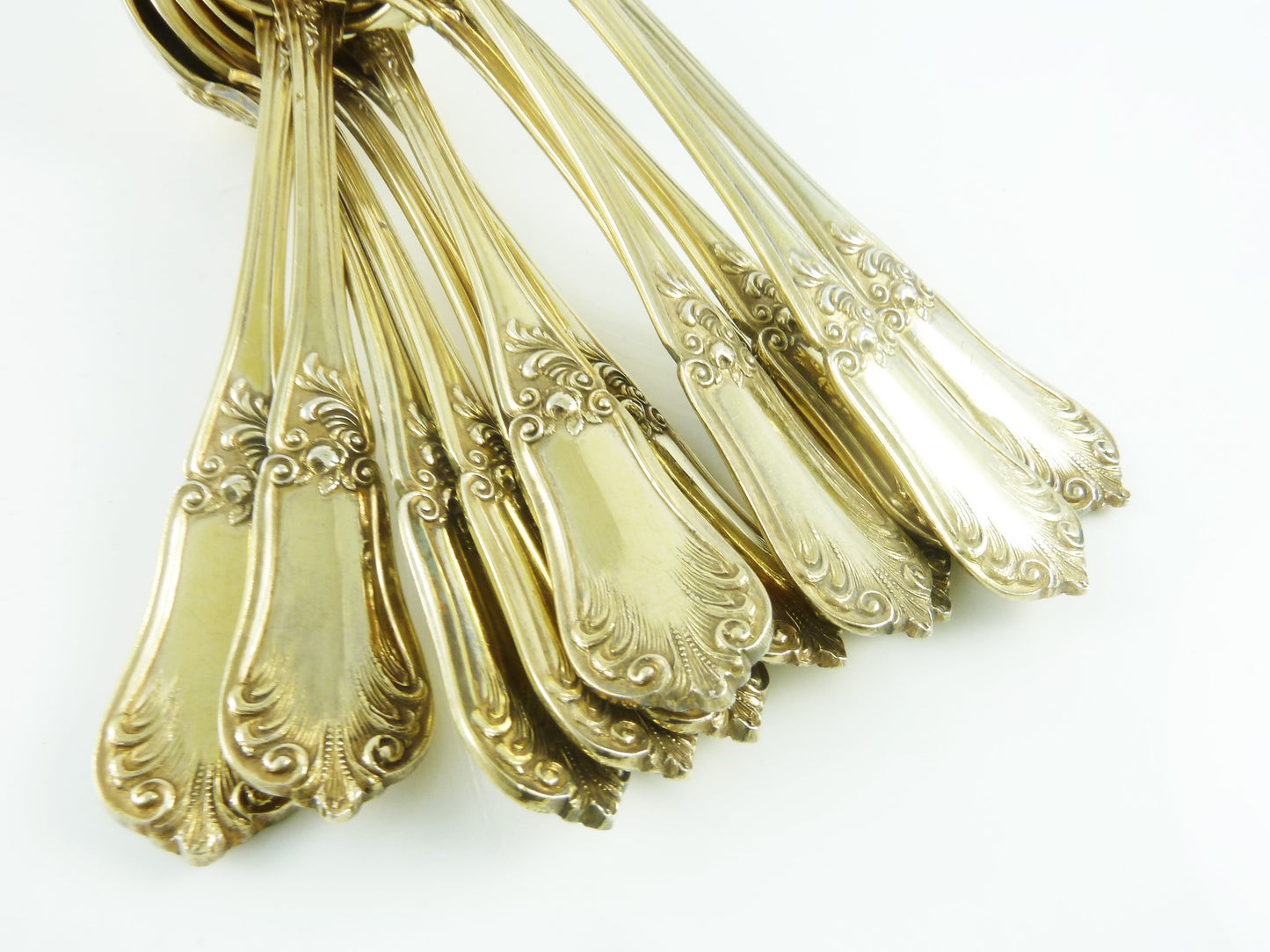 French sterling silver coffee spoons Louis Philippe - 43 Chesapeake Court Antiques