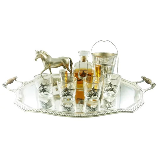 Chistofle Silver Plate Tray 28" X 18" - 43 Chesapeake Court Antiques