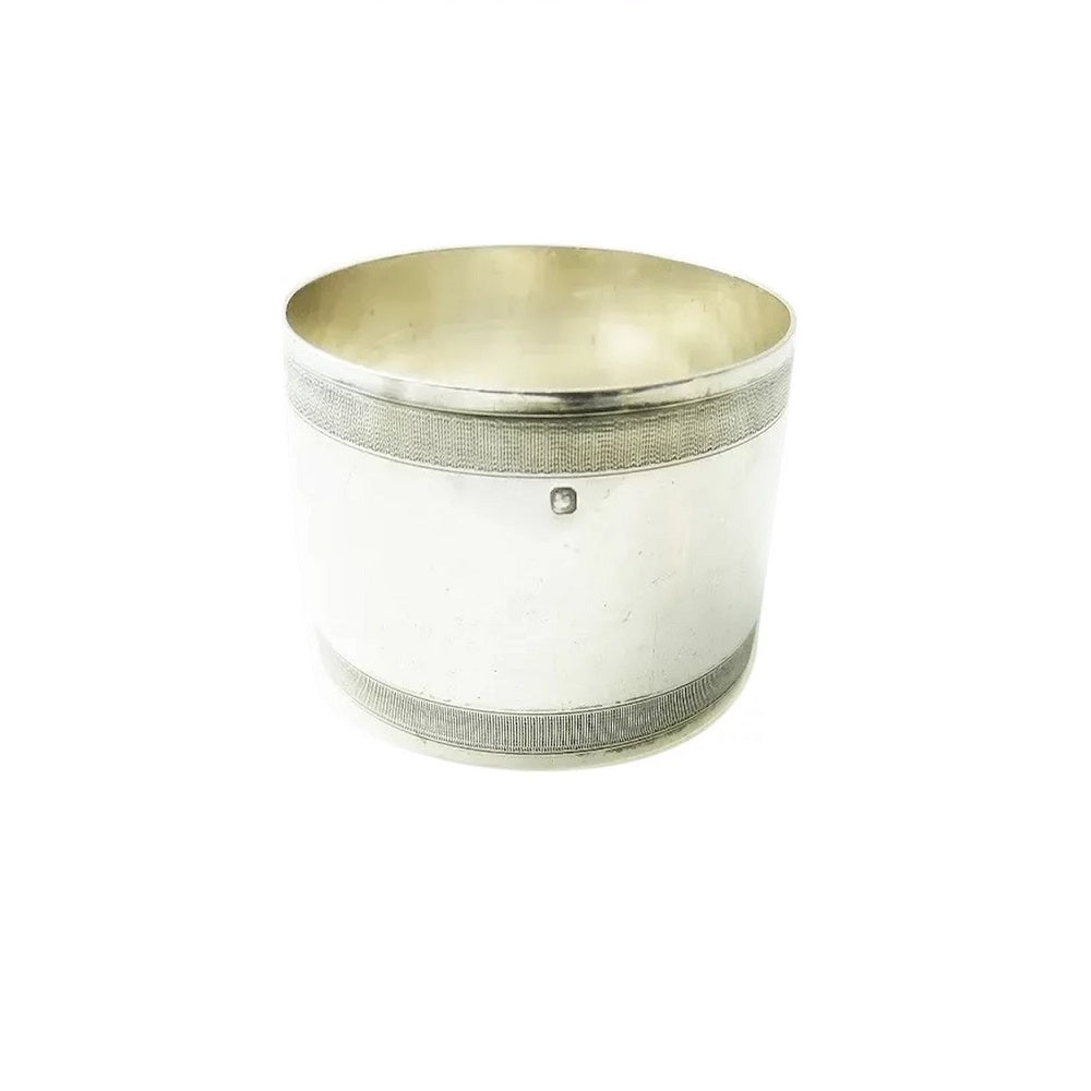 Antique French Silver Napkin Ring - 43 Chesapeake Court Antiques