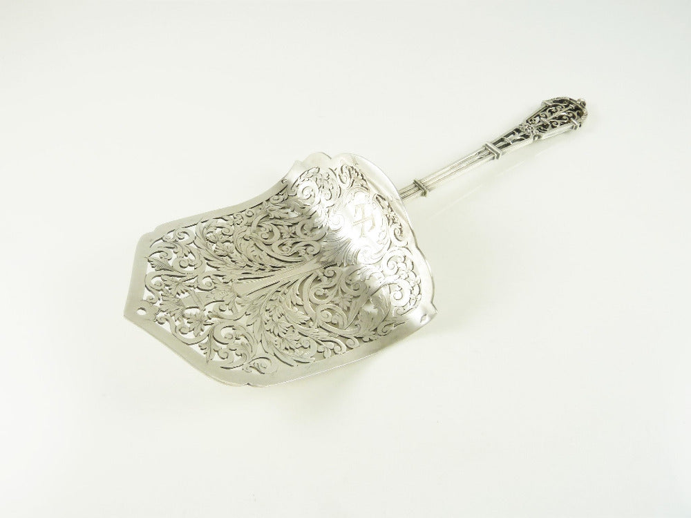 Antique Sterling Silver Asparagus or Pastry Server - 43 Chesapeake Court Antiques