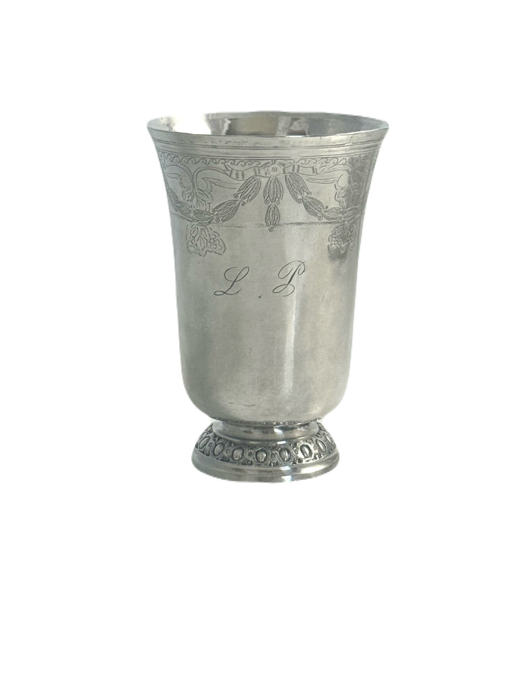 french silver timbale 
