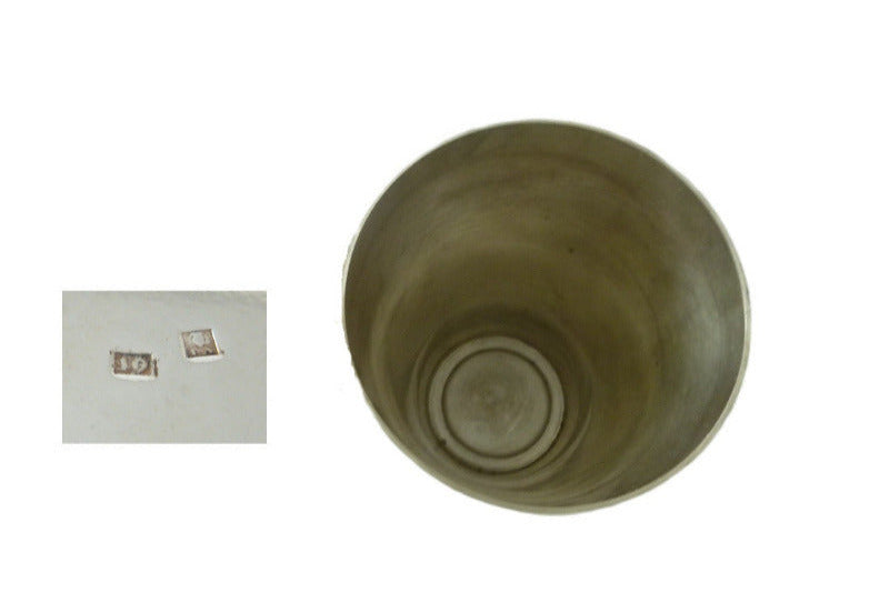 Vintage French Silver Martini Shaker - 43 Chesapeake Court Antiques