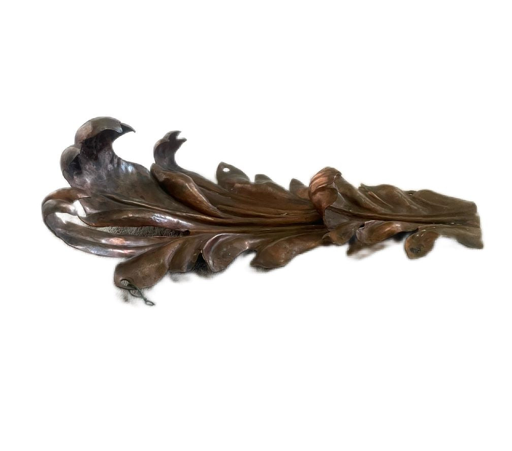 Antique Copper Acanthus Leaves, Interior Design - 43 Chesapeake Court Antiques