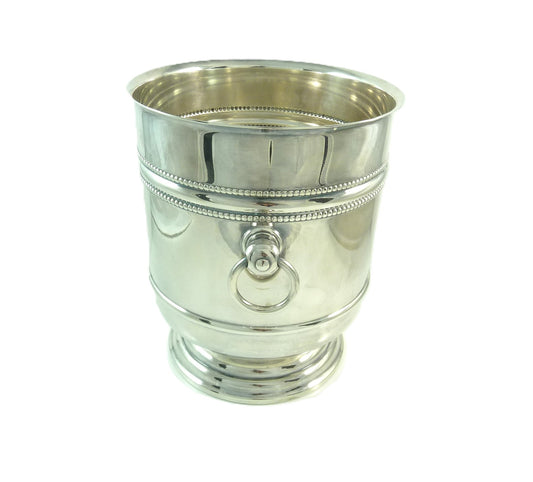 Christofle Champagne Cooler, Perles - 43 Chesapeake Court Antiques