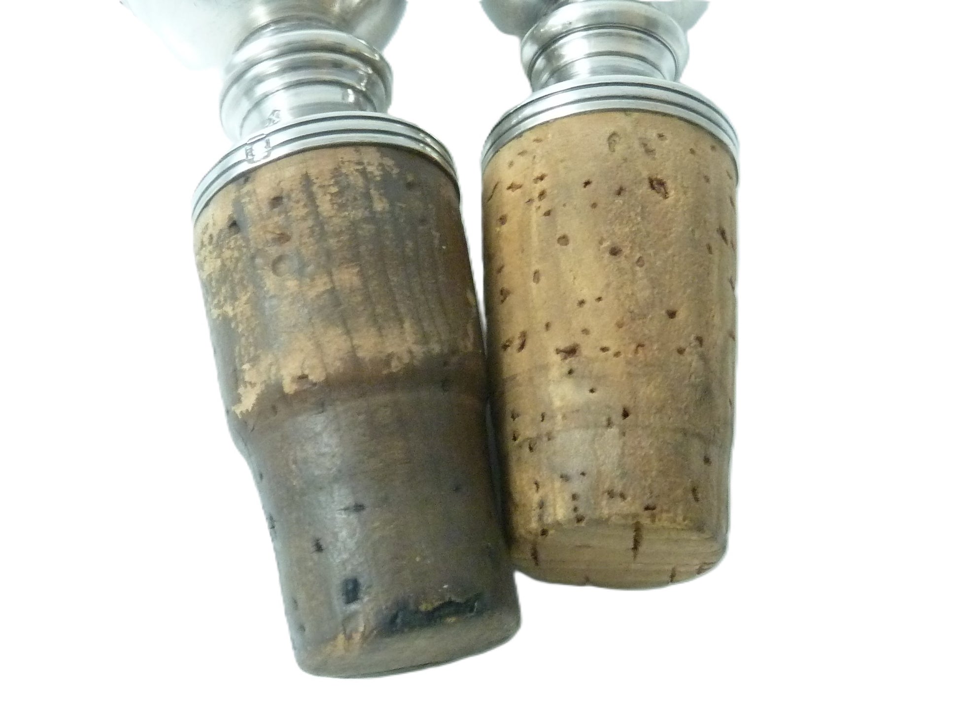 Sterling Silver Wine Corks or Stoppers - 43 Chesapeake Court Antiques