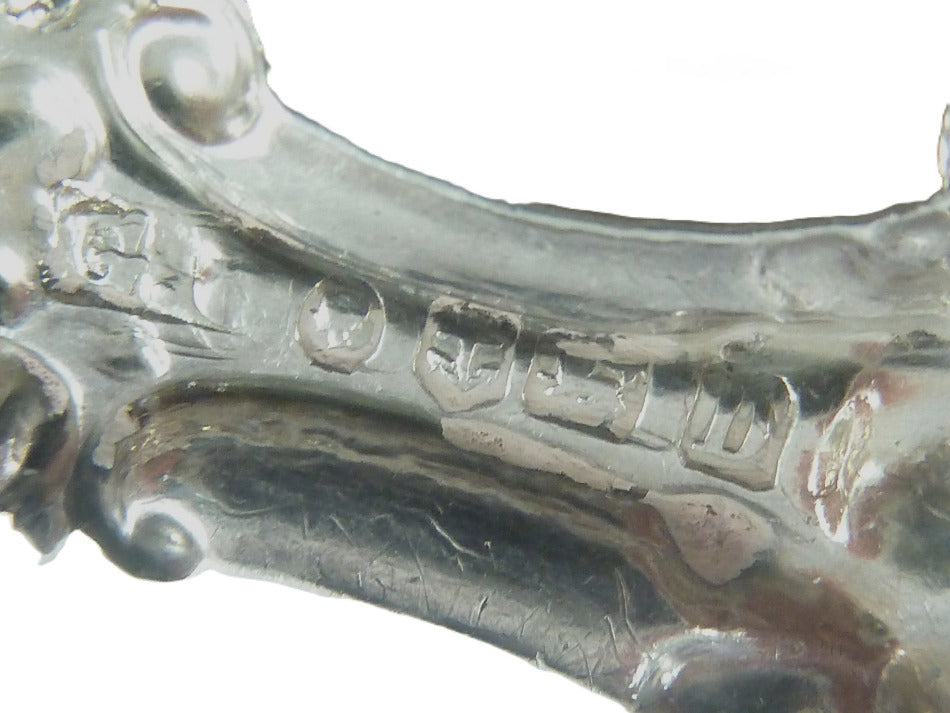 English Hallmarks on Decanter Label