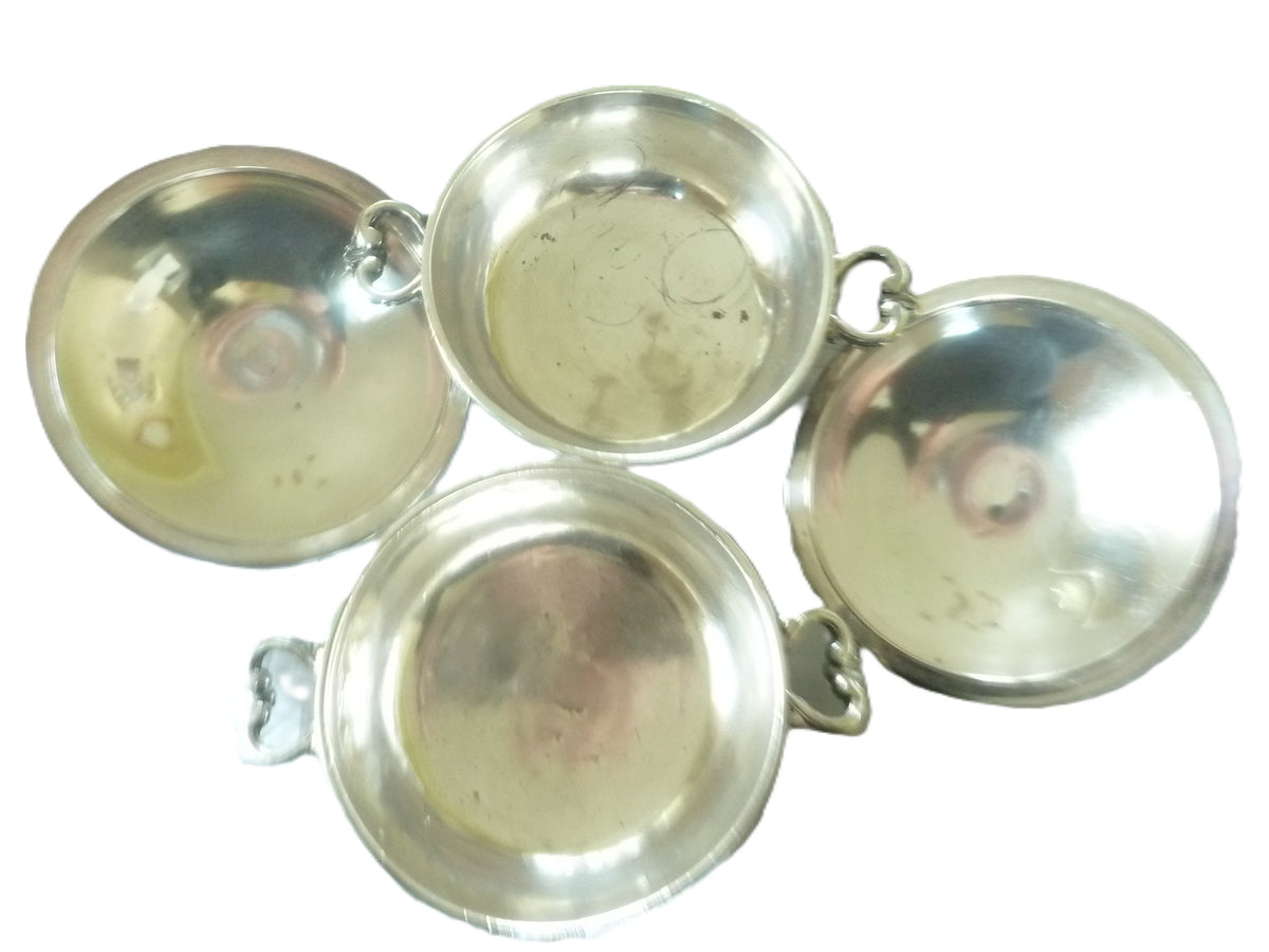 Pair Antique French Veyrat Silver-Plated Covered Dishes | 19th C Tureens