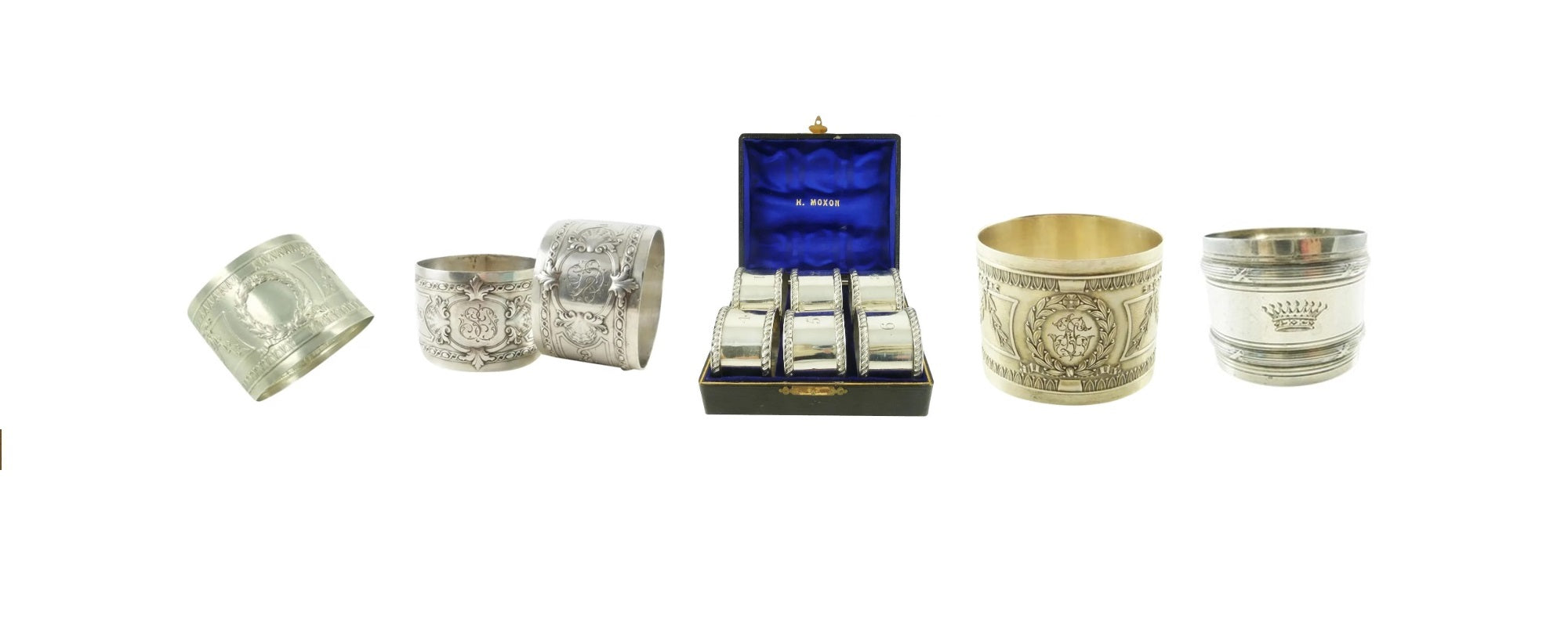 Silver Napkin Rings for Sale - 43 Chesapeake Court Antiques