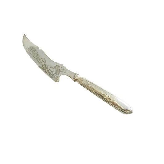 Silver Cheese Knife or Server French Sterling  - 43 Chesapeake Court Antiques
