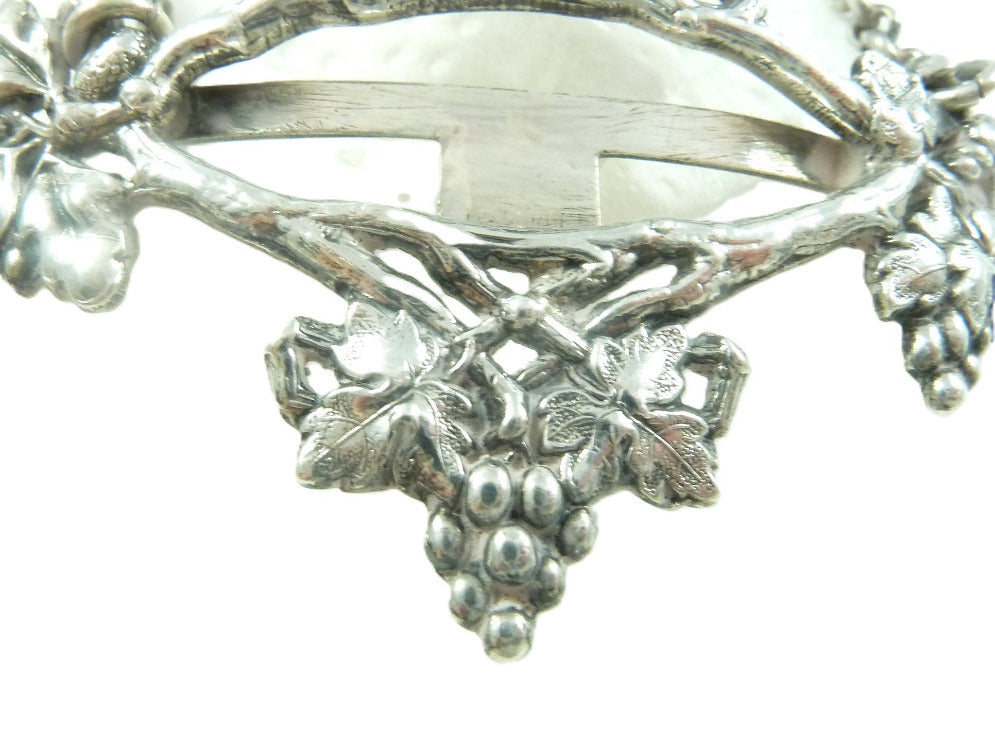 English Sterling Silver Decanter Label