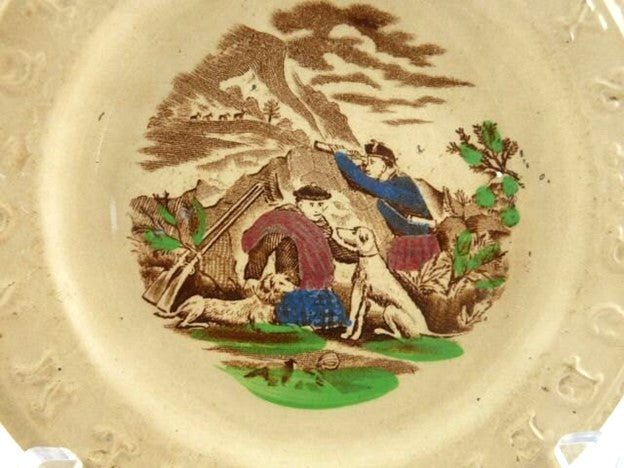 antique abc plate - 43 Chesapeake Court Antiques
