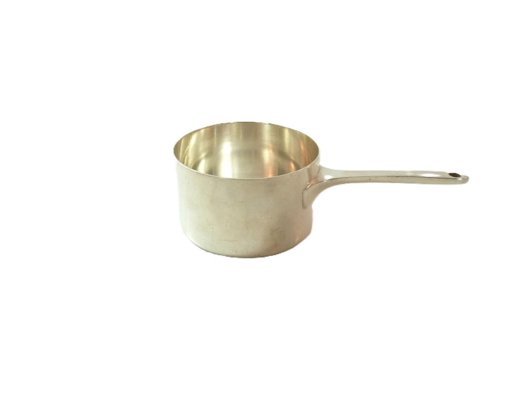 Small French Silver Plate Saucepan