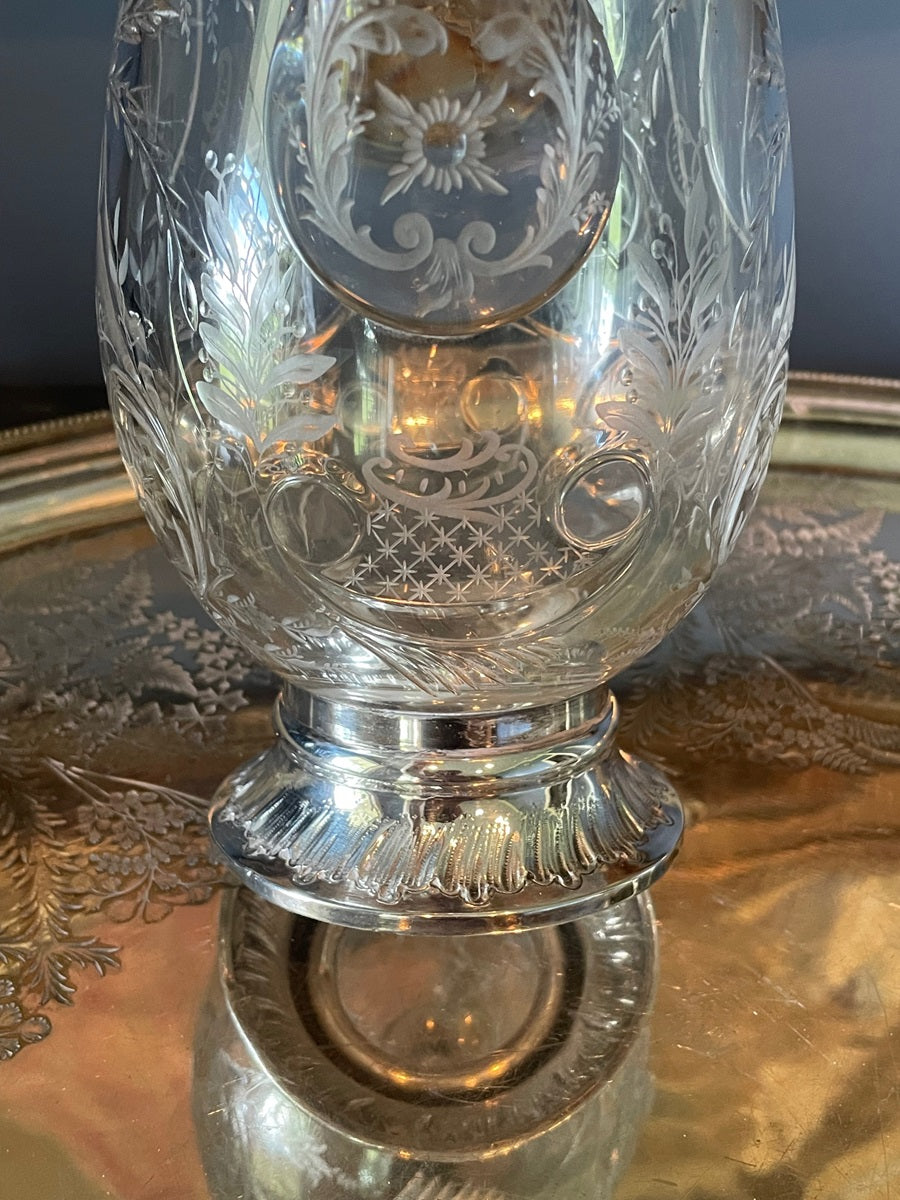 Sterling Silver Claret Jug, 19th C French - 43 Chesapeake Court Antiques
