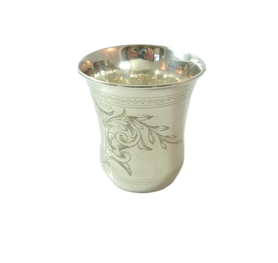 antique French sterling silver timbale - 43 Chesapeake Court Antiques
