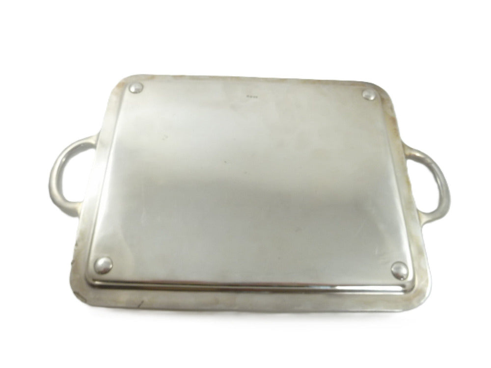 Galia Silver Serving Tray - 43 Chesapeake Court Antiques