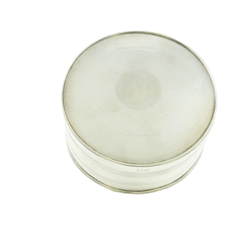 Georgian Sterling Silver Butter Dish, Butter Bowl - 43 Chesapeake Court Antiques