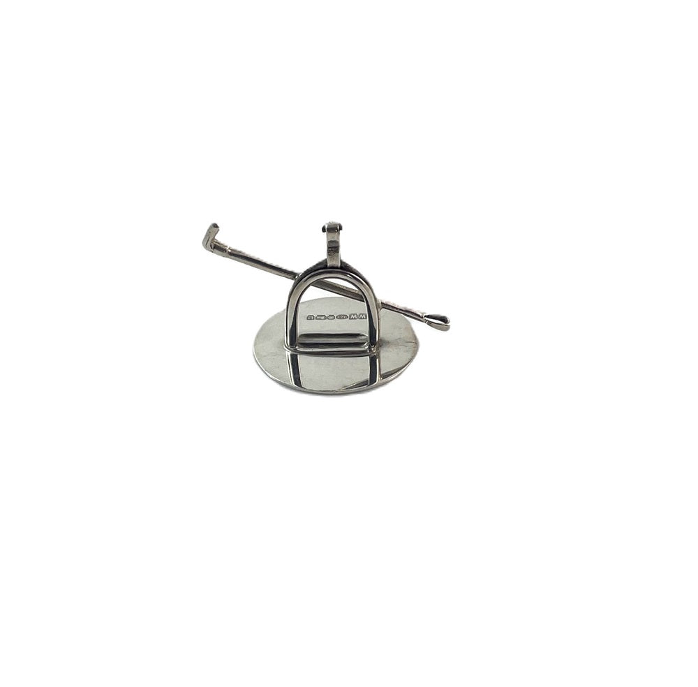 Equestrian Themed Place Card Holder - 43 Chesapeake Court Antiques