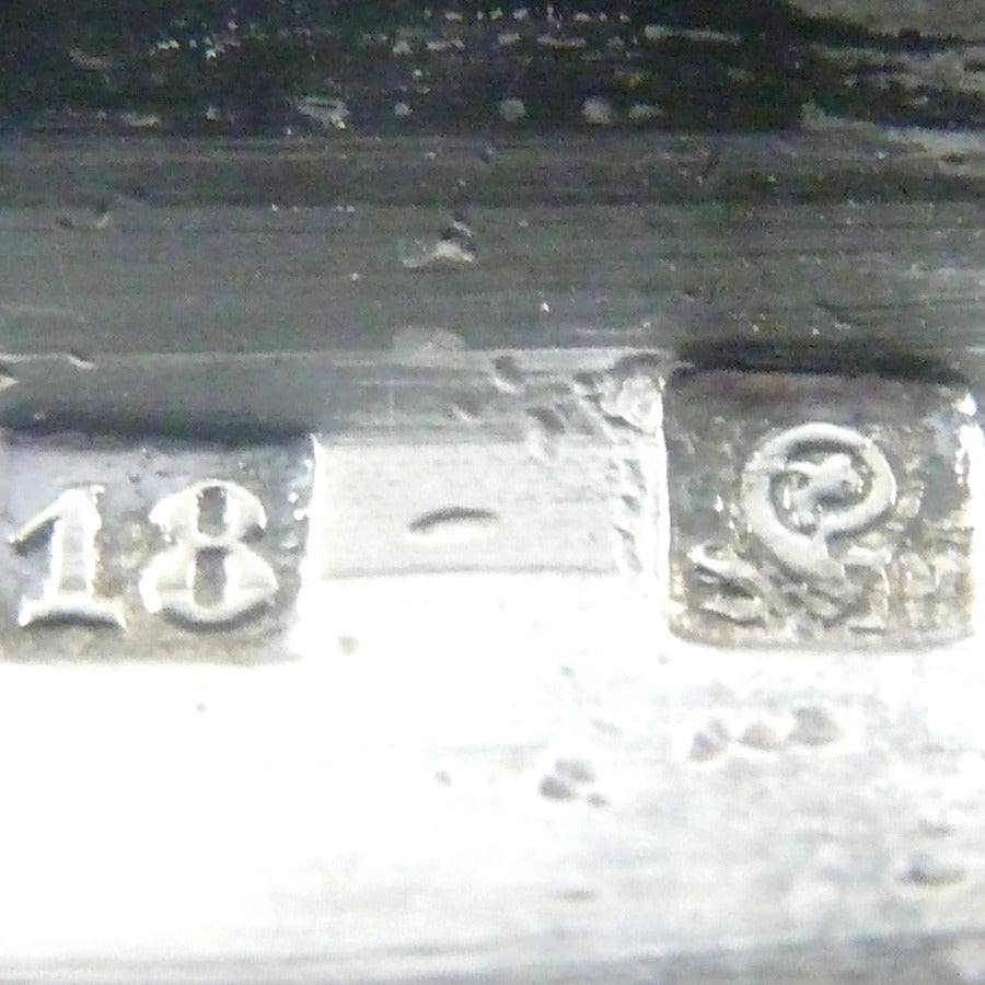french makers mark for silver plate knife rest