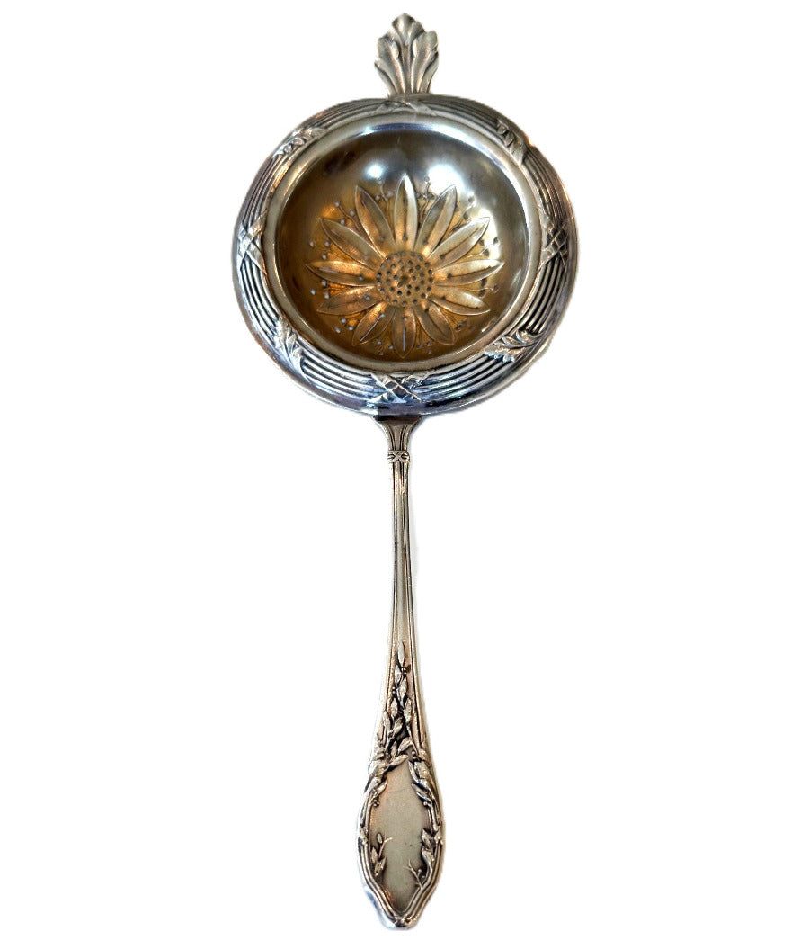 French Sterling Silver tea stainer-43Chesapeakecourtantiques