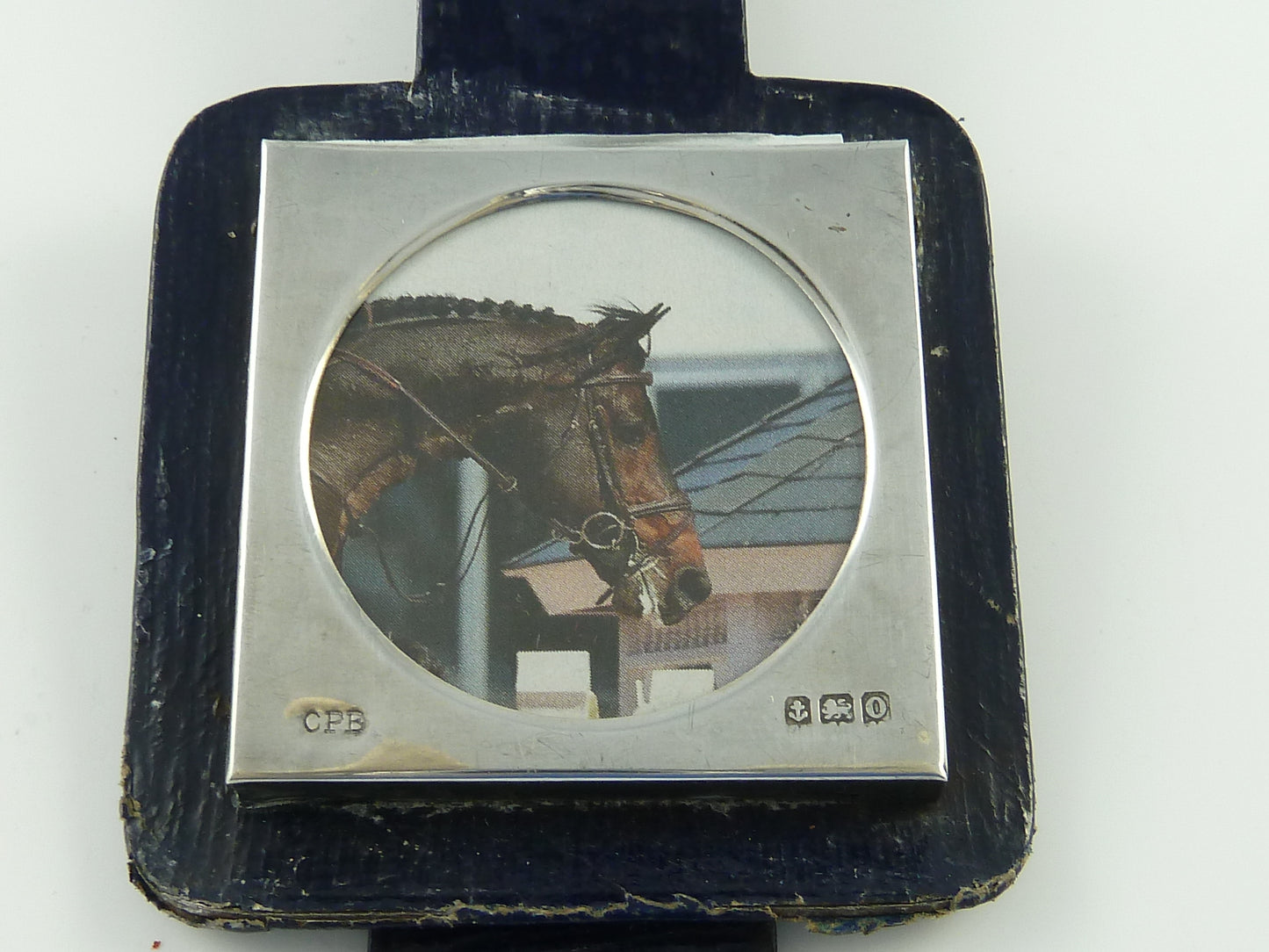 Antique English Stationary Clip or Book Marker with Sterling Silver Picture Frame - 43 Chesapeake Court Antiques