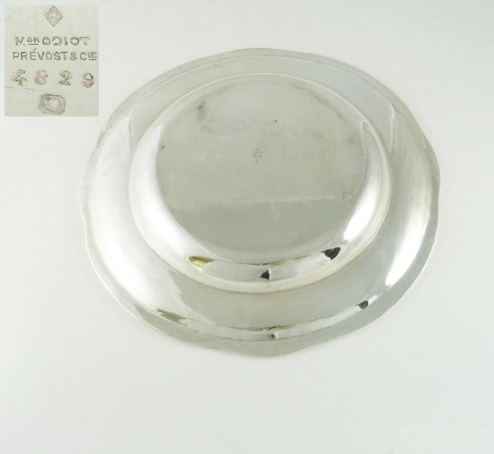 Fine French Sterling Silver Tray or Platter by ODIOT, Paris Late 19th Century - 43 Chesapeake Court Antiques
