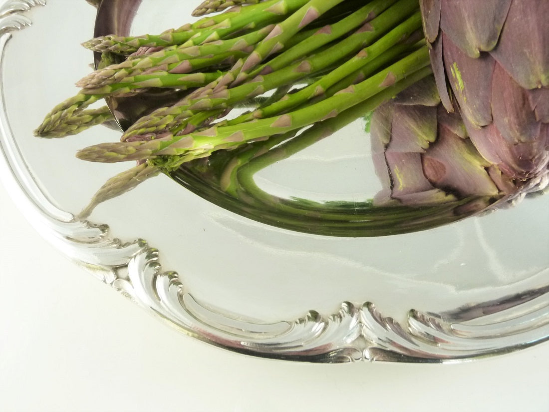 Fine French Sterling Silver Tray or Platter by ODIOT, Paris Late 19th Century - 43 Chesapeake Court Antiques