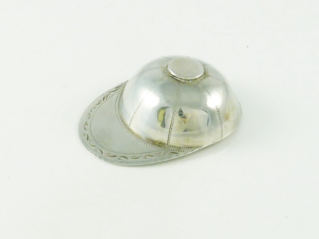 Georgian Silver Tea Caddy Spoon Jockey's Cap, Sterling London 1810 - 43 Chesapeake Court Antiques