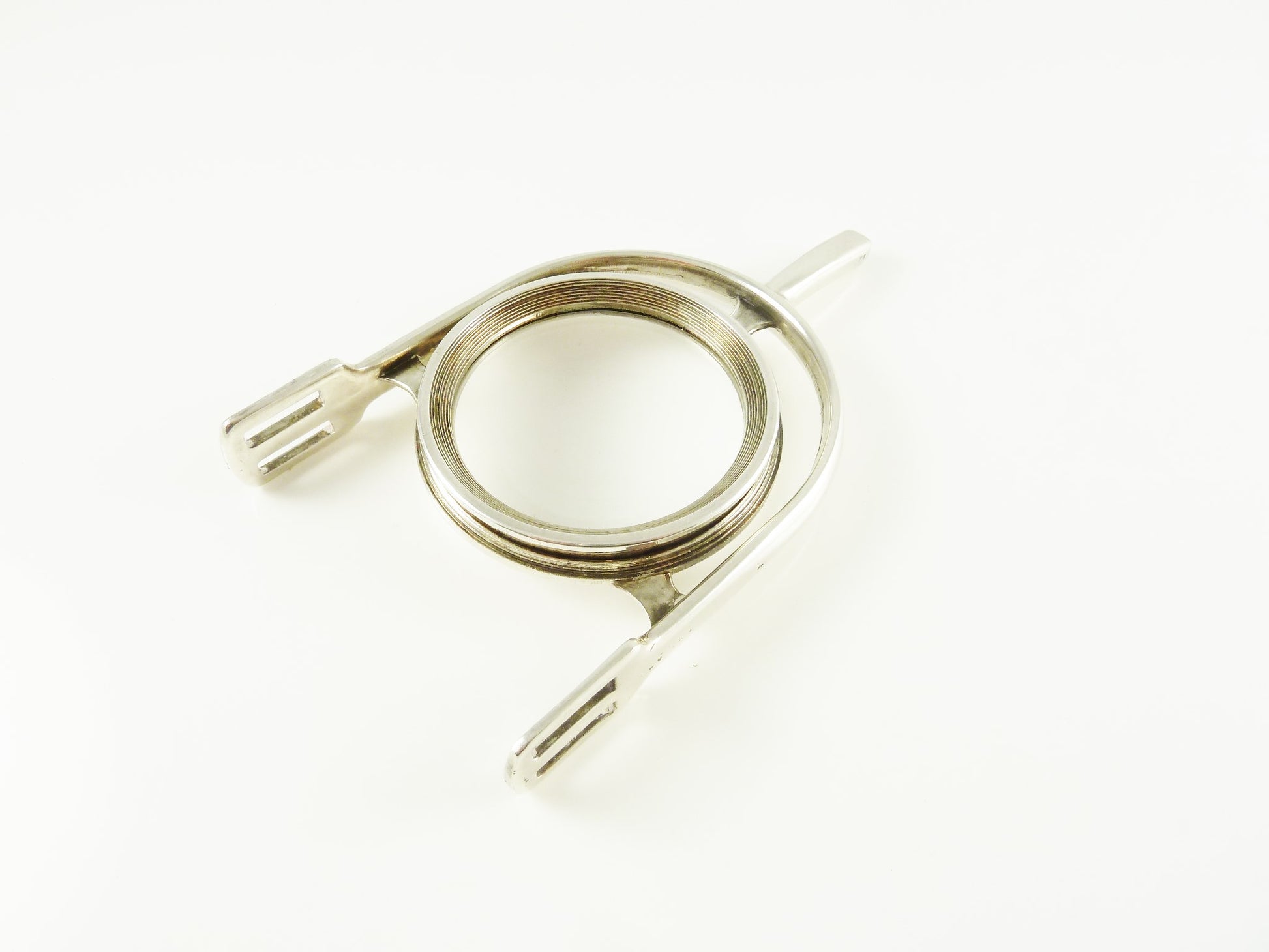 Silver Magnifying Glass Spur Shaped Equestrian Interest - 43 Chesapeake Court Antiques