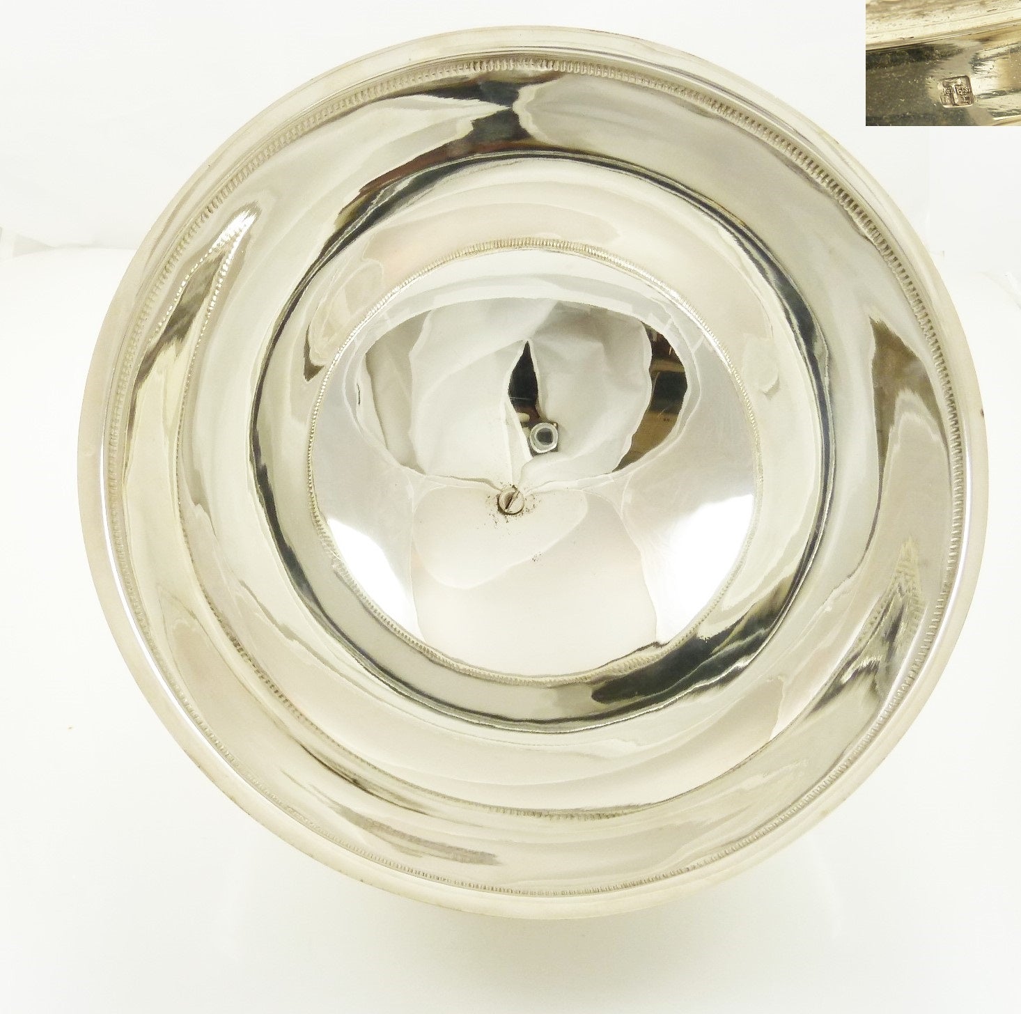 French Silver Plate Food Serving Domes or Cloche, Set of Four - 43 Chesapeake Court Antiques