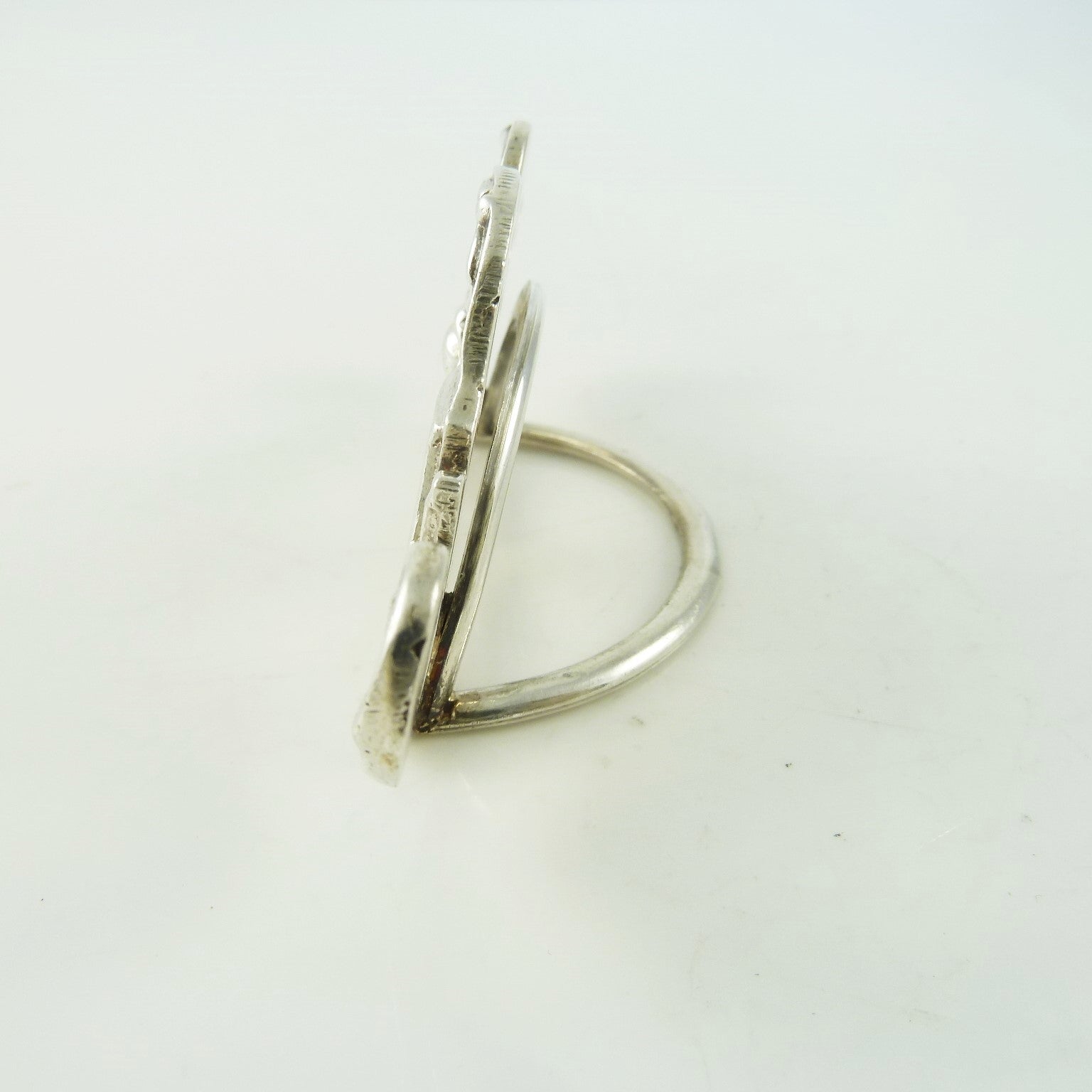 Antique English Sterling Silver Menu or Place Card Holder, Victorian Era - 43 Chesapeake Court Antiques