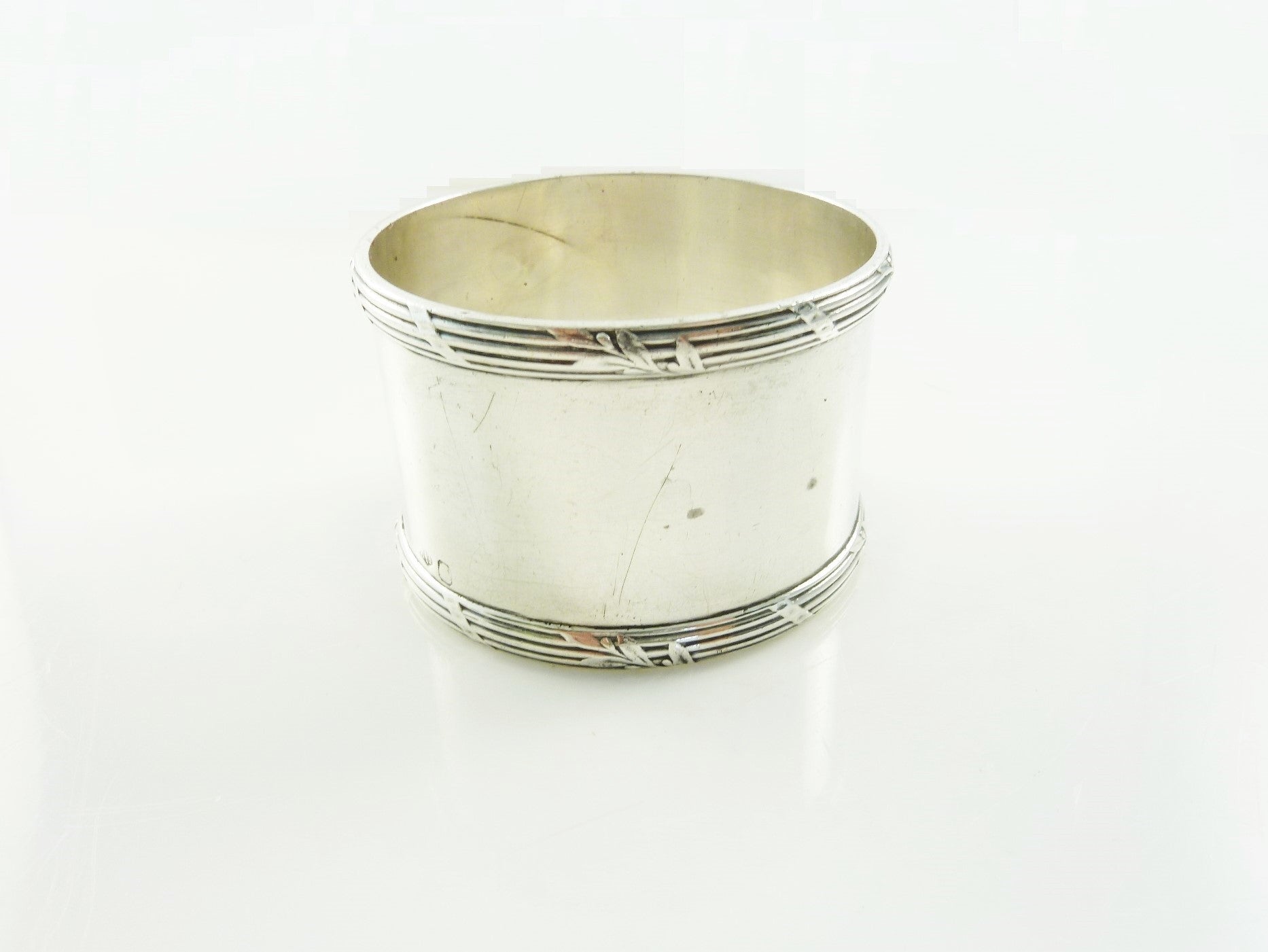 French Sterling Silver Puiforcat Napkin Ring - 43 Chesapeake Court Antiques