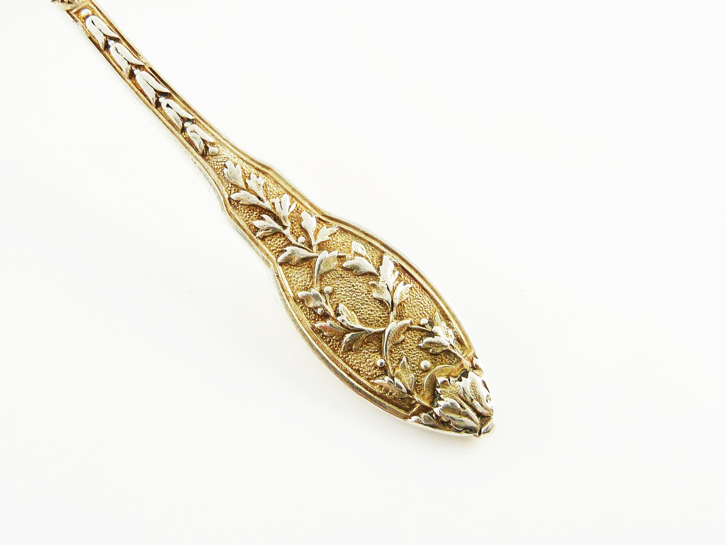 Antique French Sterling Silver Tea Strainer, Gustave Keller C 1900 - 43 Chesapeake Court Antiques