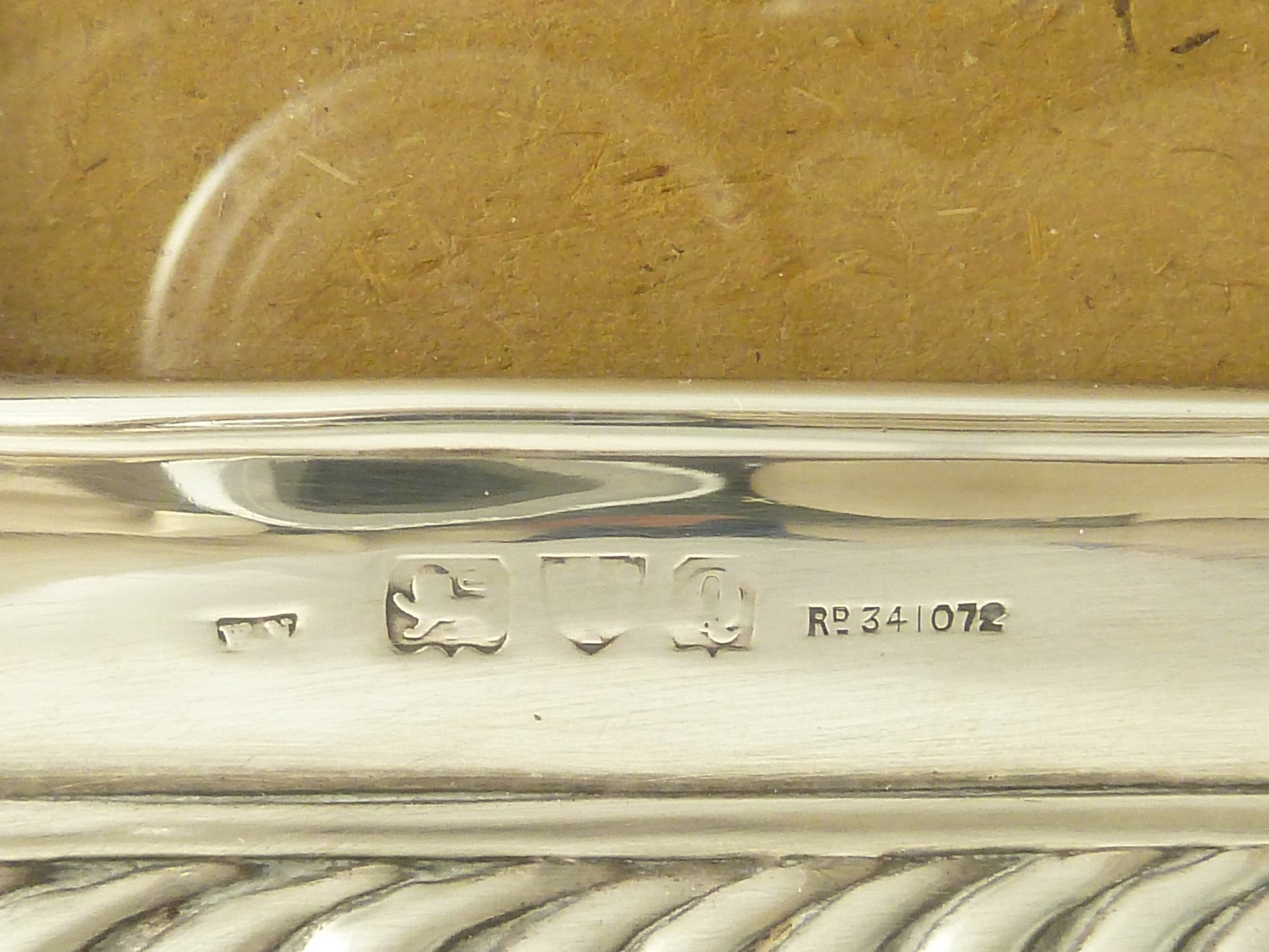 Antique English Sterling Silver Picture or Photo Frame, Large Size Victorian - 43 Chesapeake Court Antiques