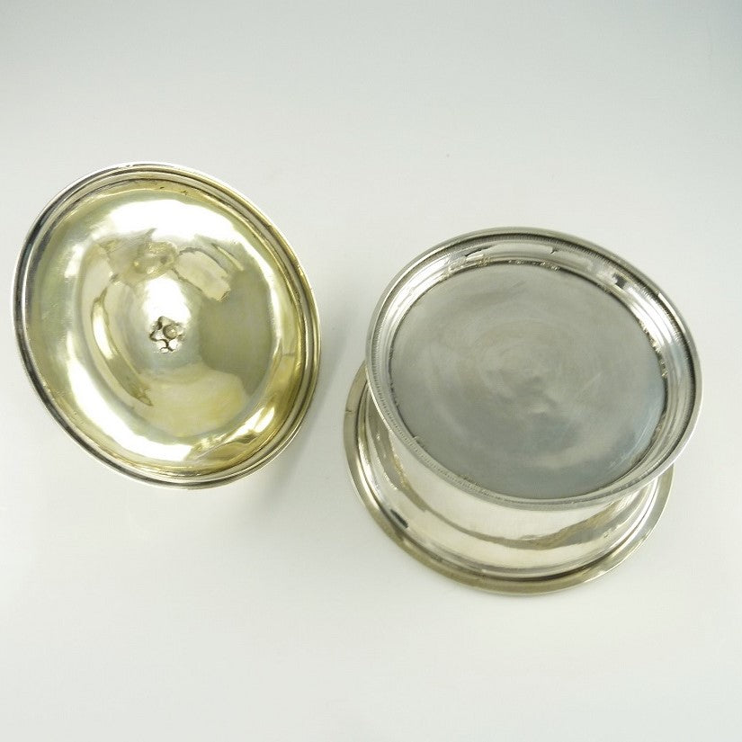 Antique French Silver 18th C Butter Dish or Butter Tub - 43 Chesapeake Court Antiques