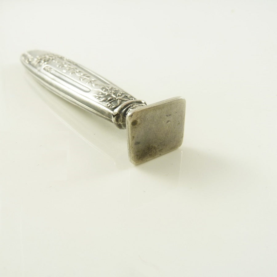 Antique French Silver Wax Seal, Louis XVI Style - 43 Chesapeake Court Antiques
