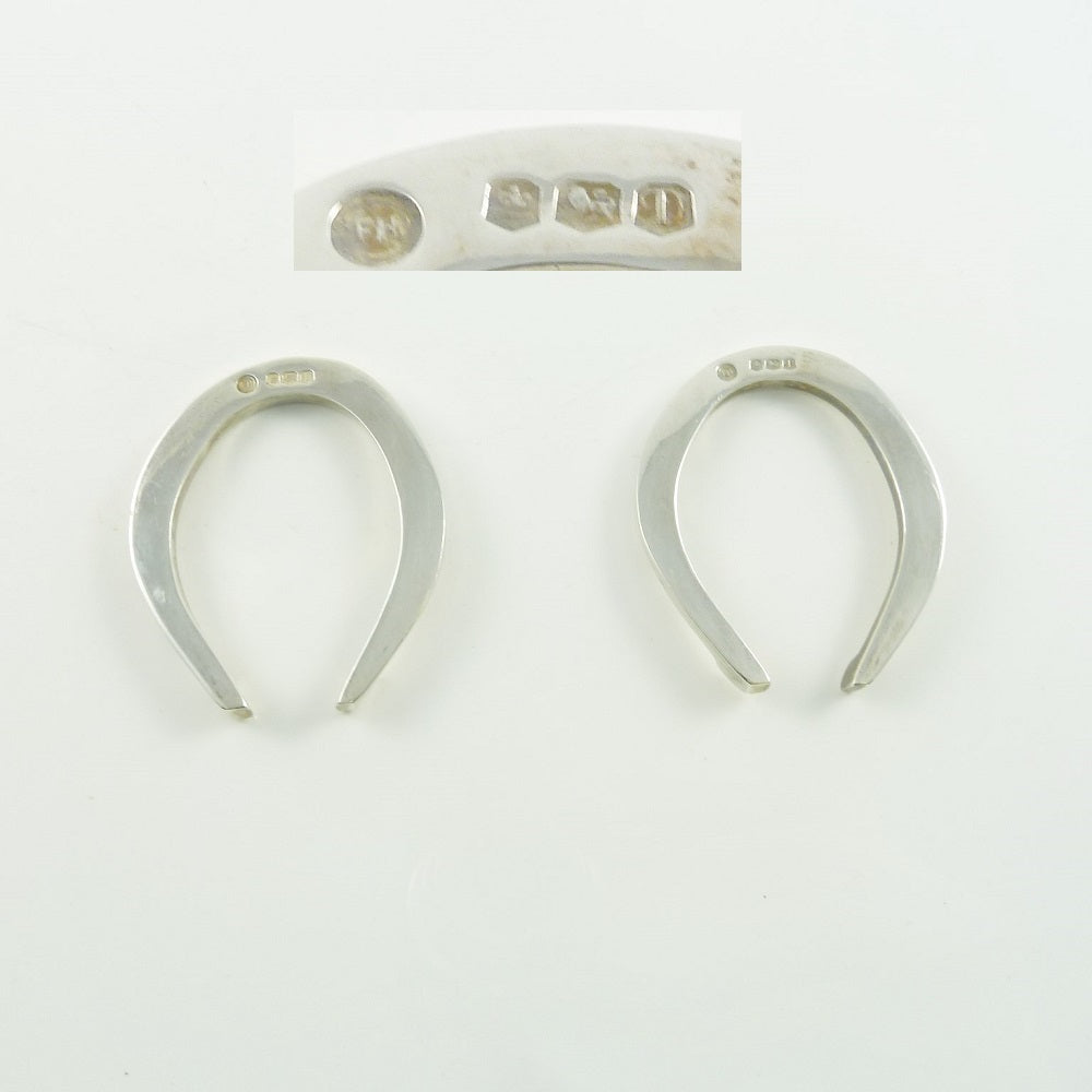 Vintage Pair Horseshoe Napkin Rings - 43 Chesapeake Court Antiuqes