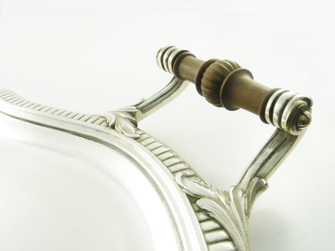 Large tea or drinks tray Christofle France - 43 Chesapeake Court Antiques