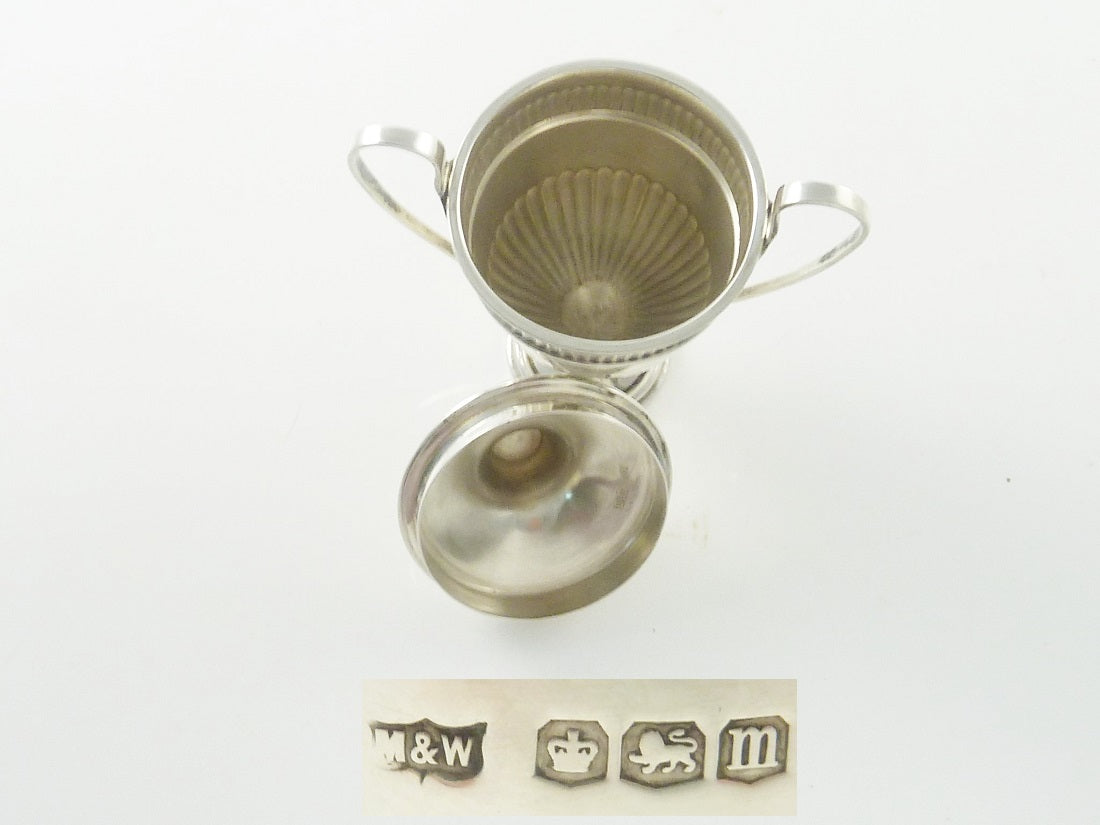 Mappin & Webb makers mark on silver trophy cup -43 Chesapeake Court Antiques