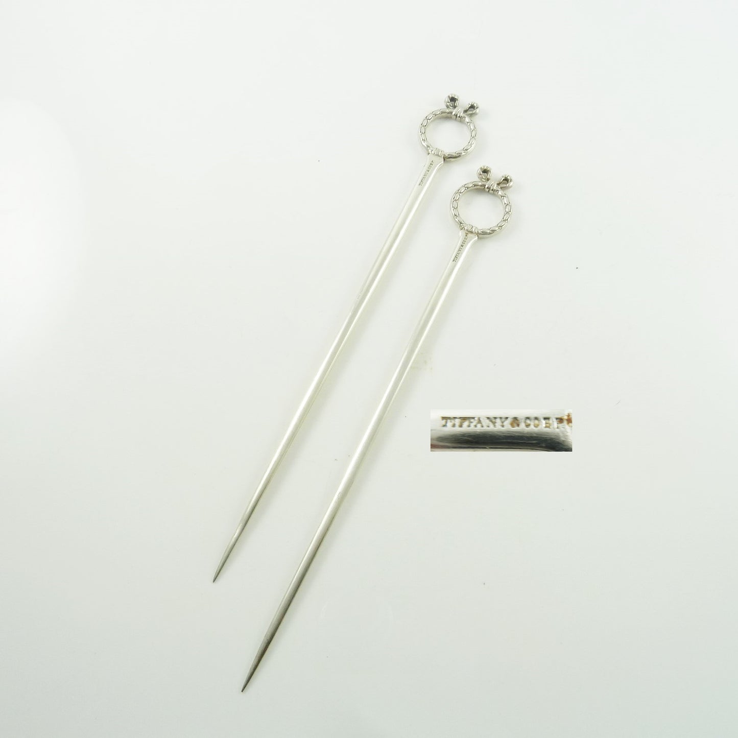 Tiffany & Co EP Mark Silver Skewers - 43 Chesapeake Court Antiques