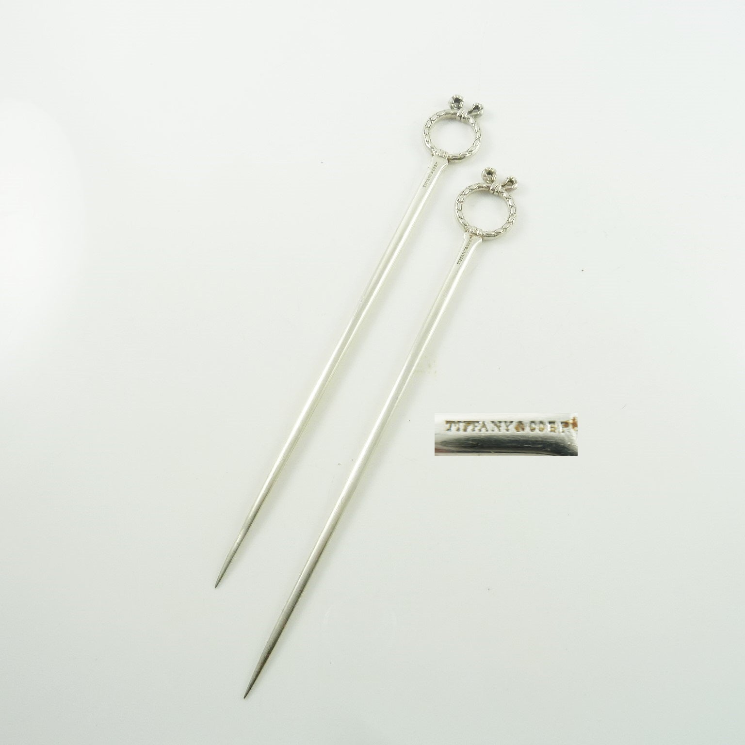 Tiffany & Co EP Mark Silver Skewers - 43 Chesapeake Court Antiques