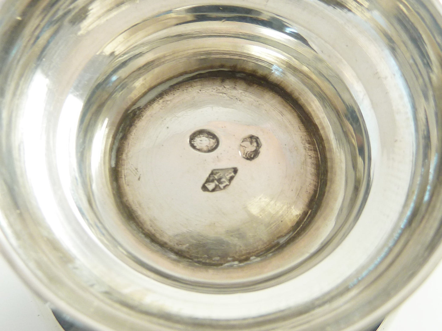 French Marks on Sterling Timbale - 43 Chesapeake Court Antiques 