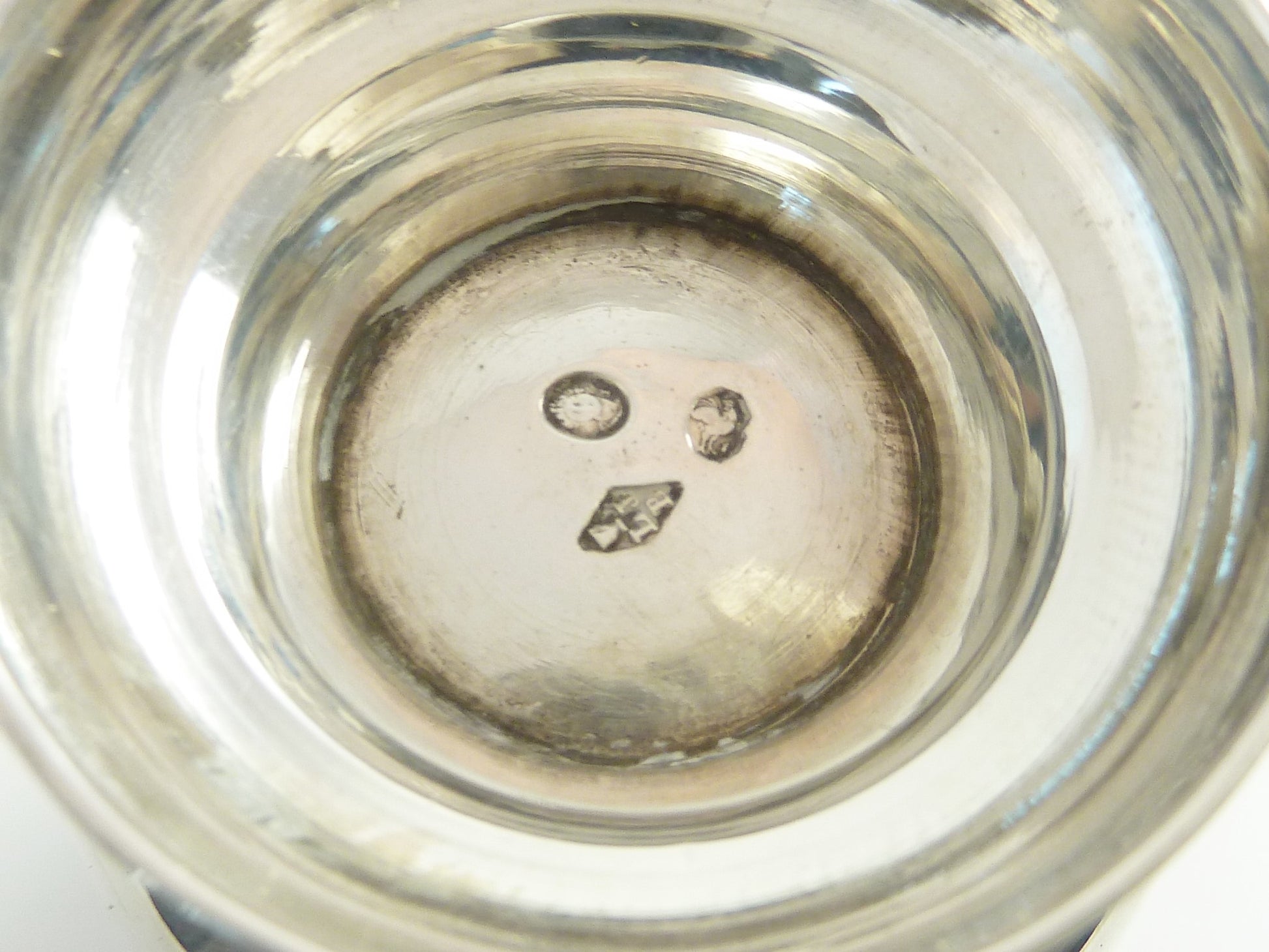 French Marks on Sterling Timbale - 43 Chesapeake Court Antiques 
