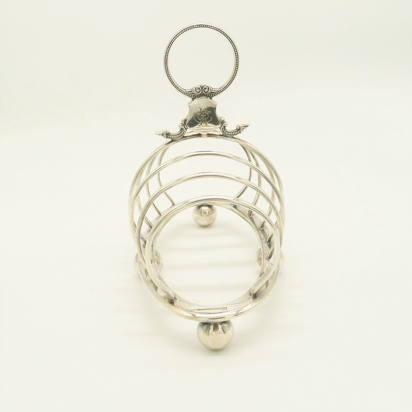 Six Slice Silver Toast Rack - 43 Chesapeake Court  Antiques